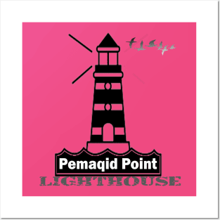 Pemaquid point lighthouse Posters and Art